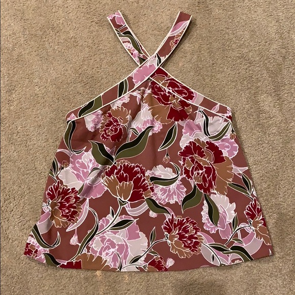 [LIKE 🆕] Cooper & Ella: Floral Halter Top - Picture 2 of 3